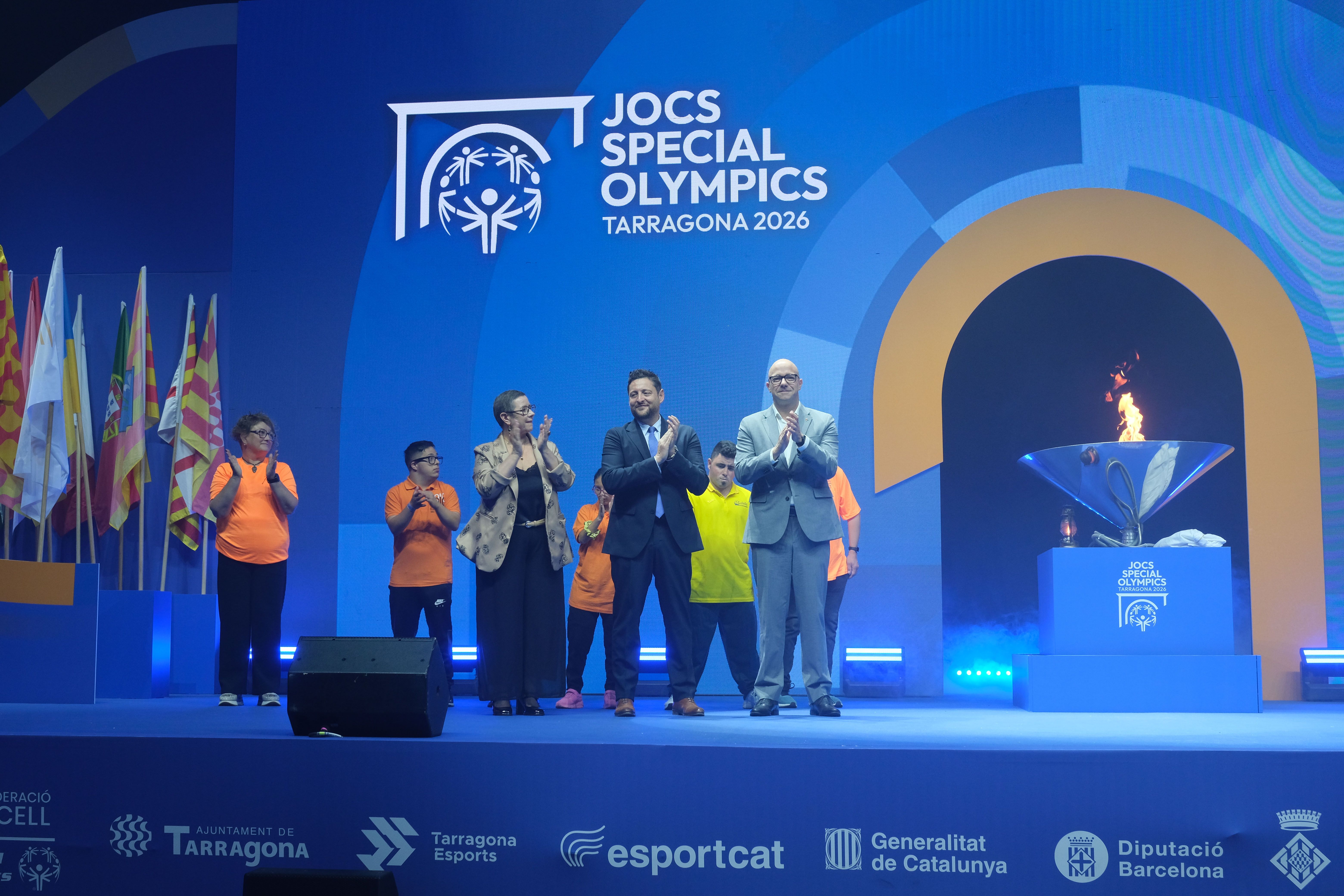 Tarragona acomiada els Special Olympics 2026 amb una caminada inclusiva i el traspàs de la flama | FOTO: Joan Carles Borrachero