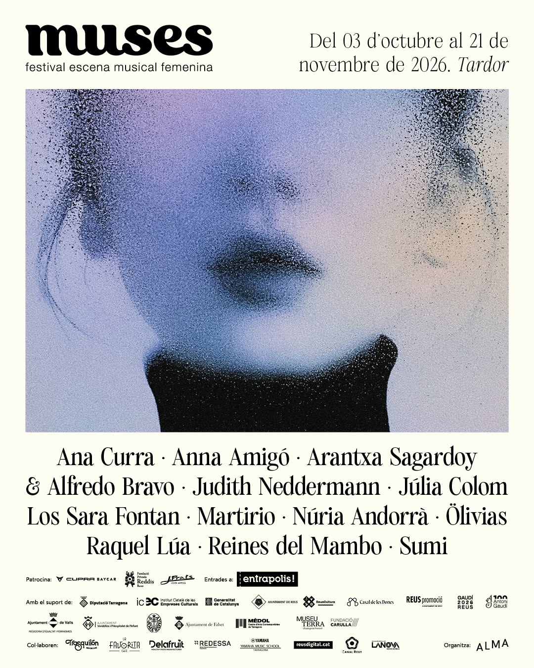 Cartell del festival Muses 2026