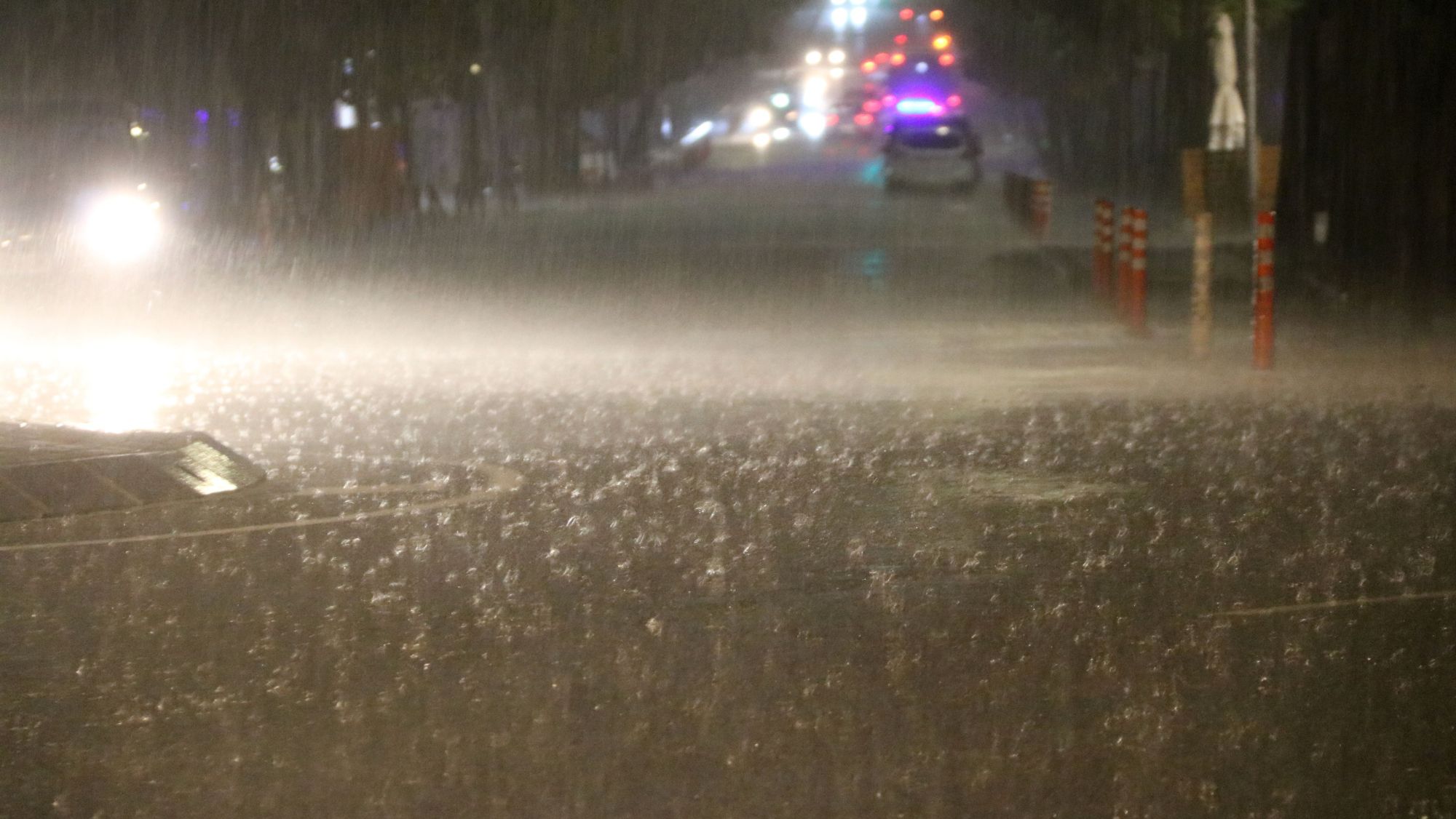 La pluja ha caigut amb força a diverses zones -  Martorell