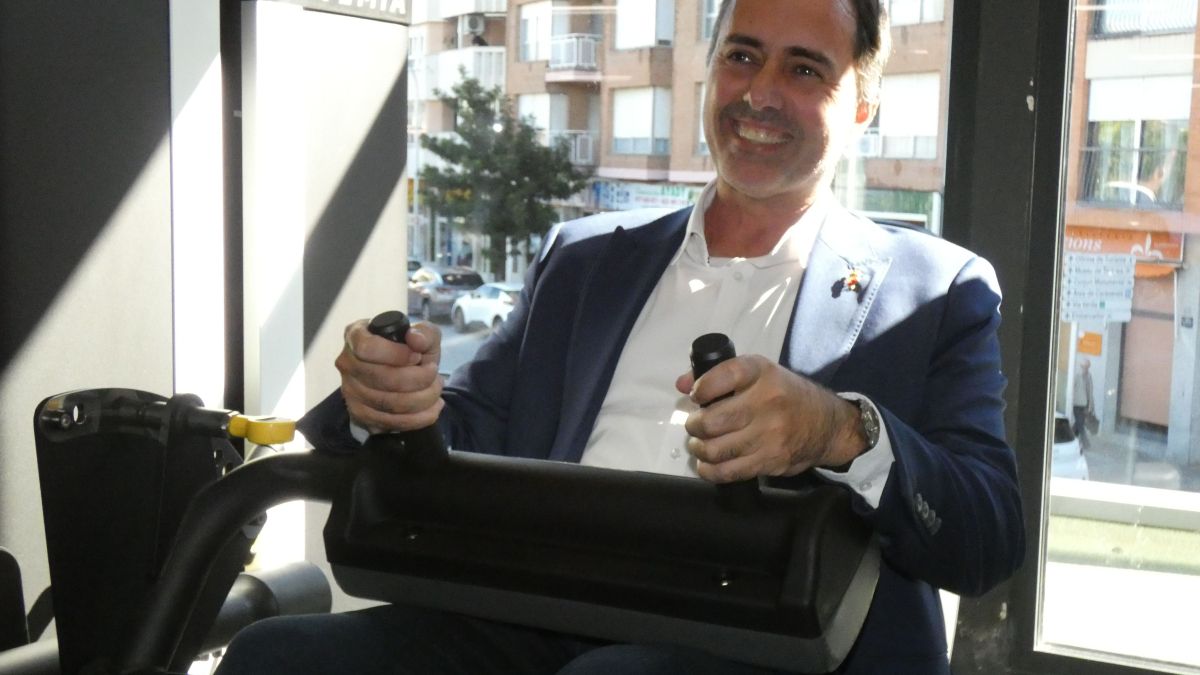Jordi Jordan al complex esportiu WIN de Tortosa