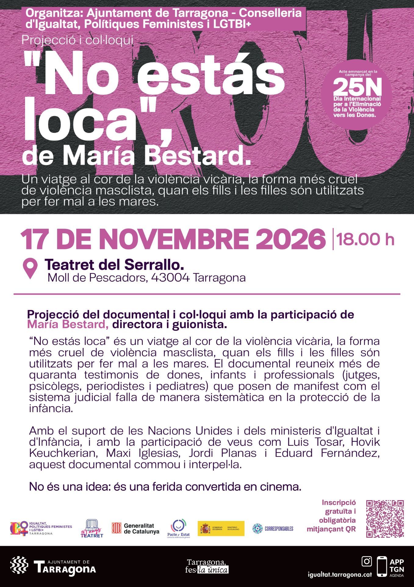 No estas loca 25N