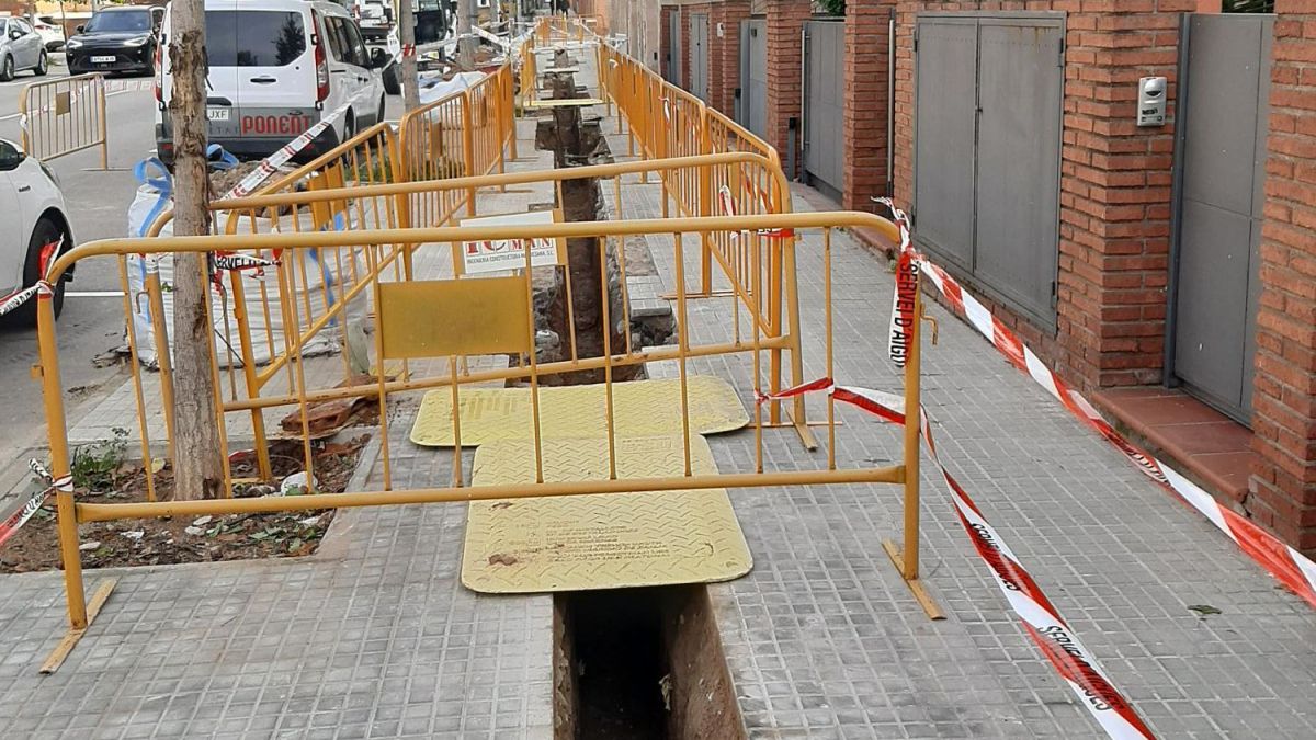 L’actuació preveu la substitució de 425 metres de la canonada actual