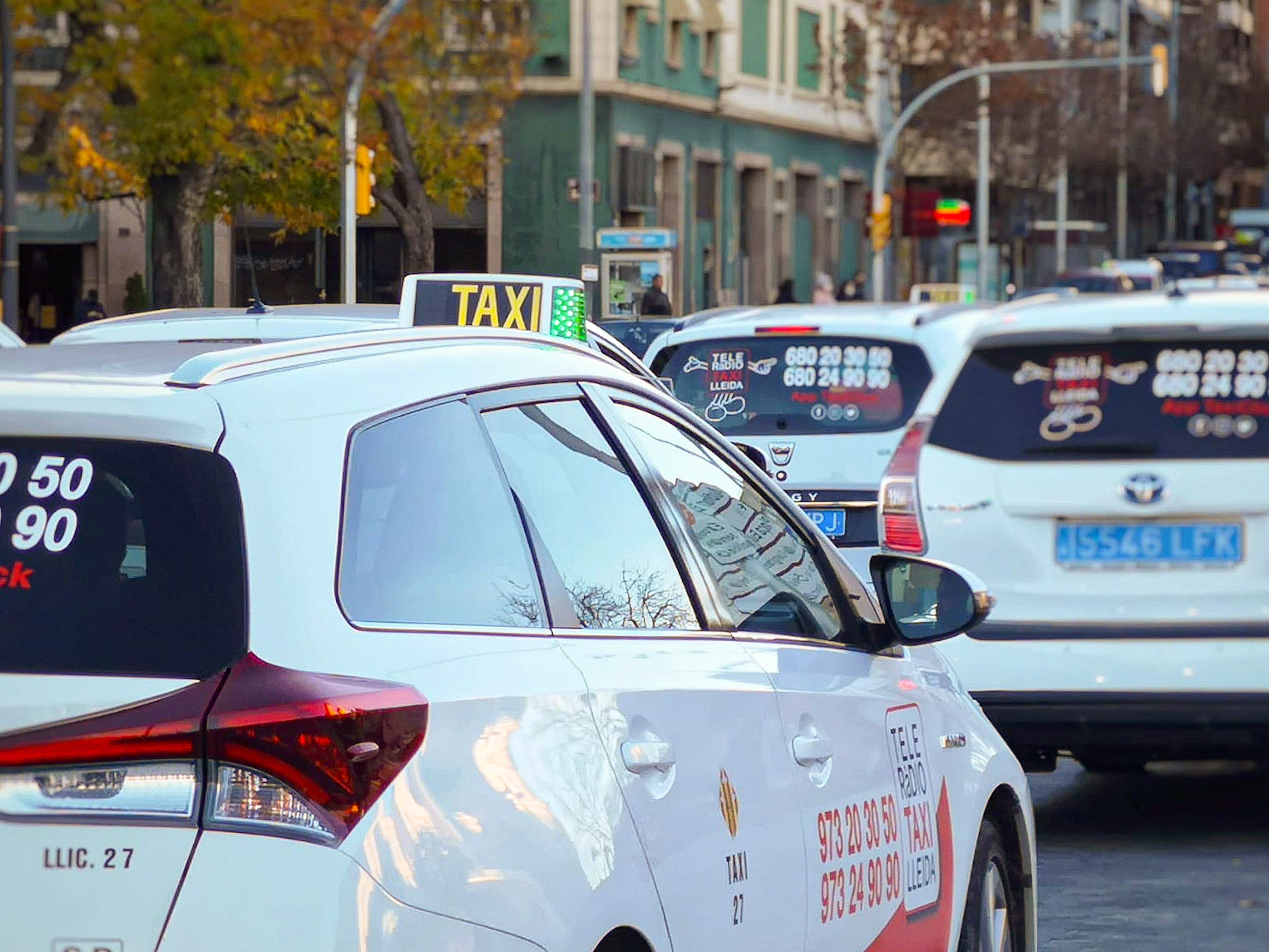 Imatge d'arxiu taxis (Miquel de Santiago).
