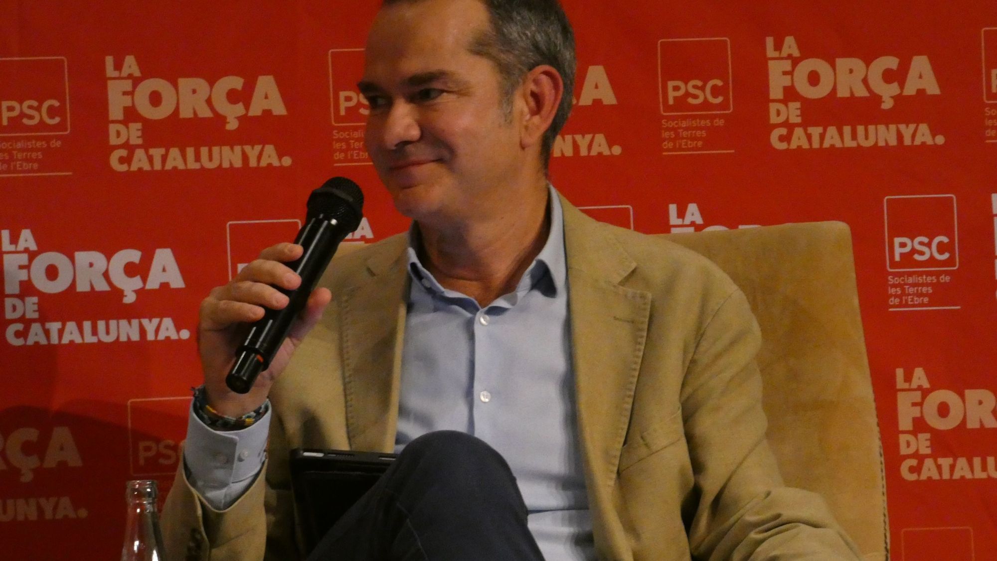 Manel de la Vega, candidat del PSC de les Terres de l'Ebre al Senat