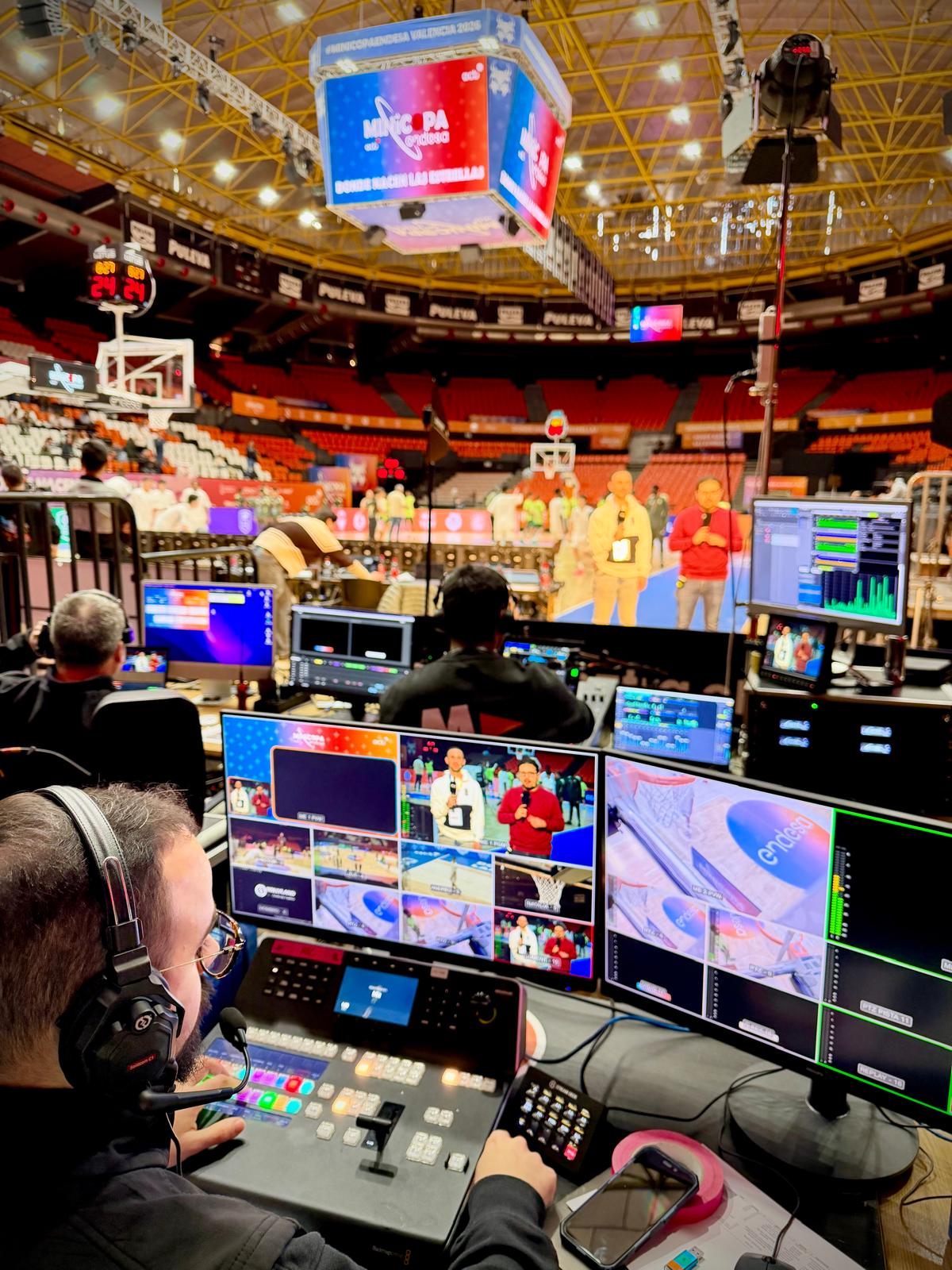 Mediaframe, reconeguda als Premis TM Broadcast 2026 per la producció audiovisual de la Copa del Rei de bàsquet 1