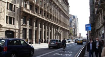 La pavimentació de Via Laietana obliga a tallar el carrer diumenge