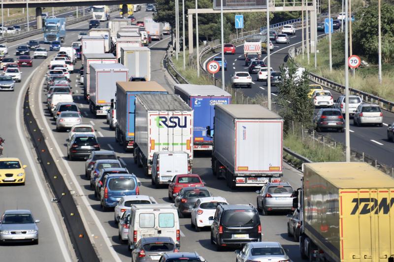 Gairebé mig miler de multes a l’AP-7 pel nou límit de velocitat al Vallès