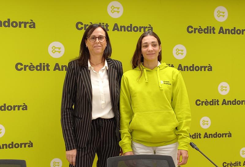 Crèdit Andorrà renova el patrocini amb Mònica Doria