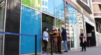 Cau l’atur a Tarragona i esdevé la xifra més baixa del 2008