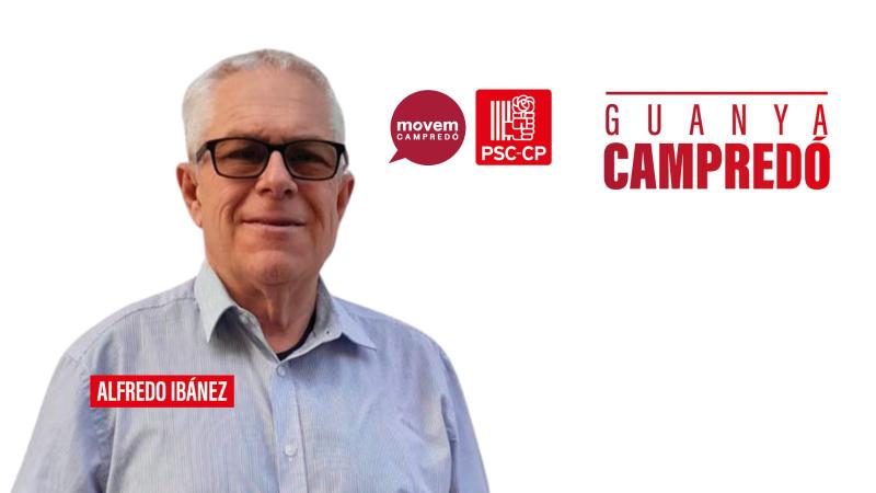 Movem-PSC presenta el seu candidat a Campredó, Alfredo Ibáñez