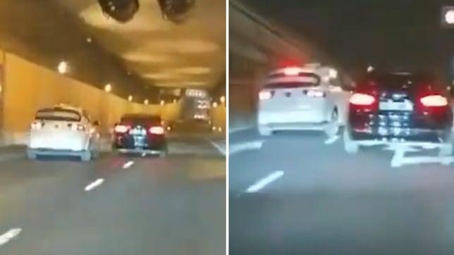 VÍDEO | Brutal baralla entre un taxista i un conductor VTC