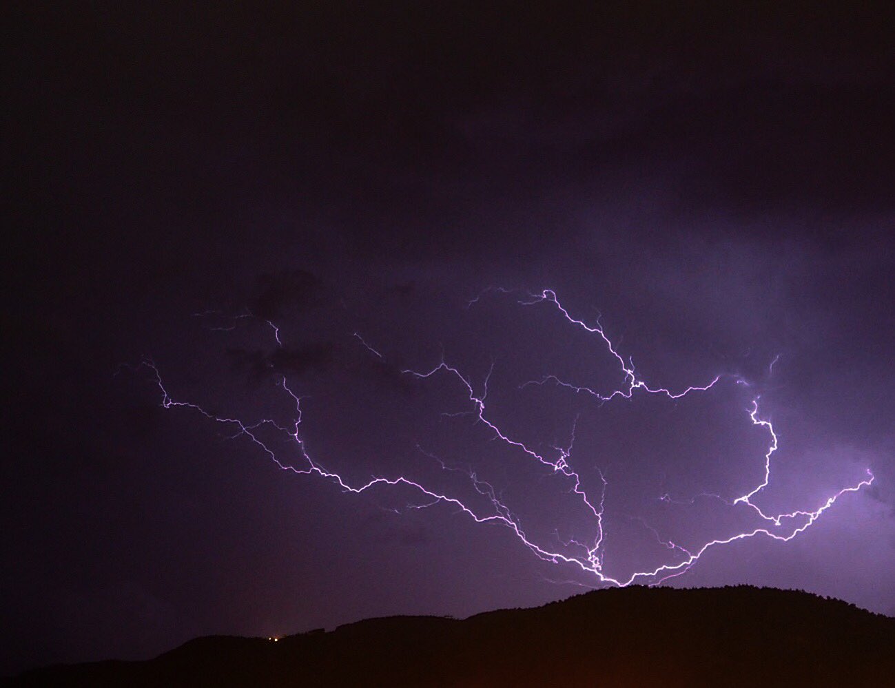 Yellow warning for strong storms and heavy rain on Thursday in Andorra