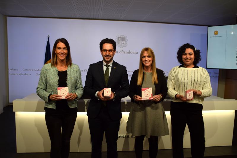 Cristina Pérez, Guillem Casal, Mariona Cadena e Isabella Va