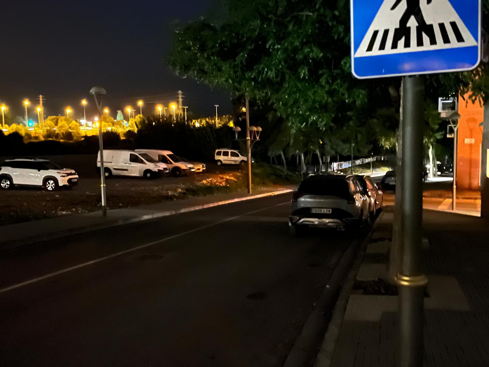 Carrer sense llum a Llevant a Tarragona