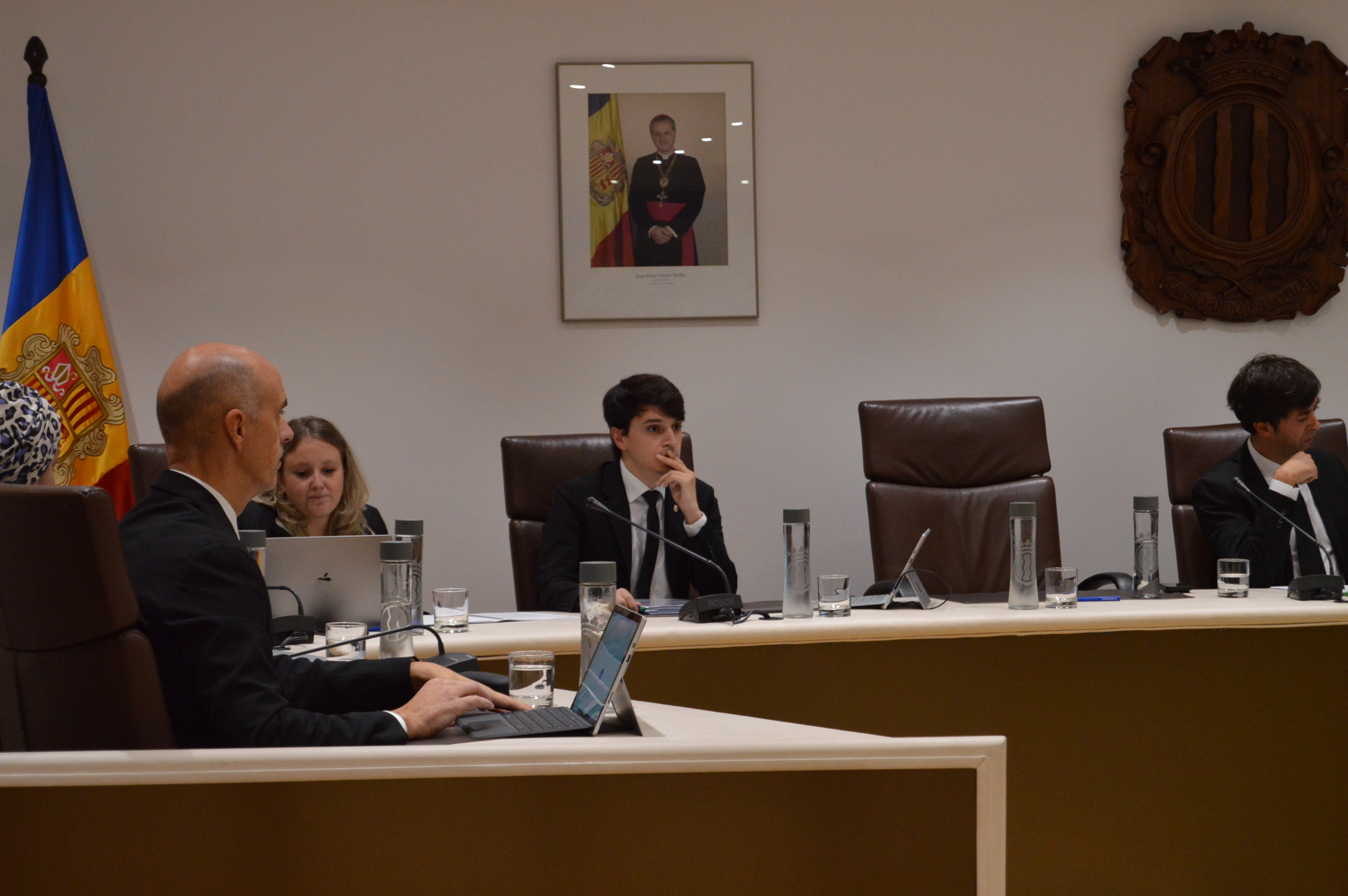 El conseller de Vivienda de Andorra la Vella, Marc Torrent