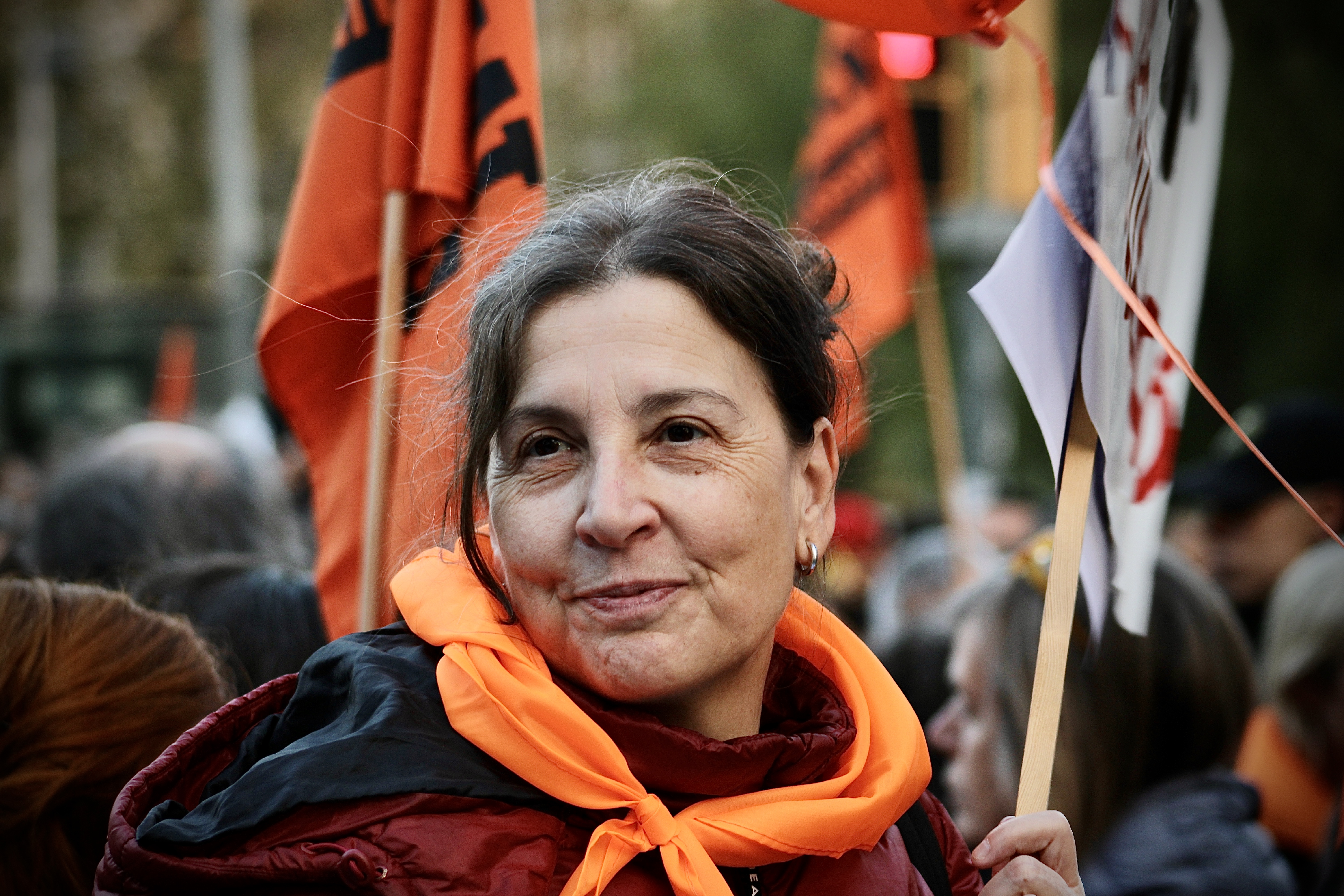 Manifestación por la vivienda en Barcelona