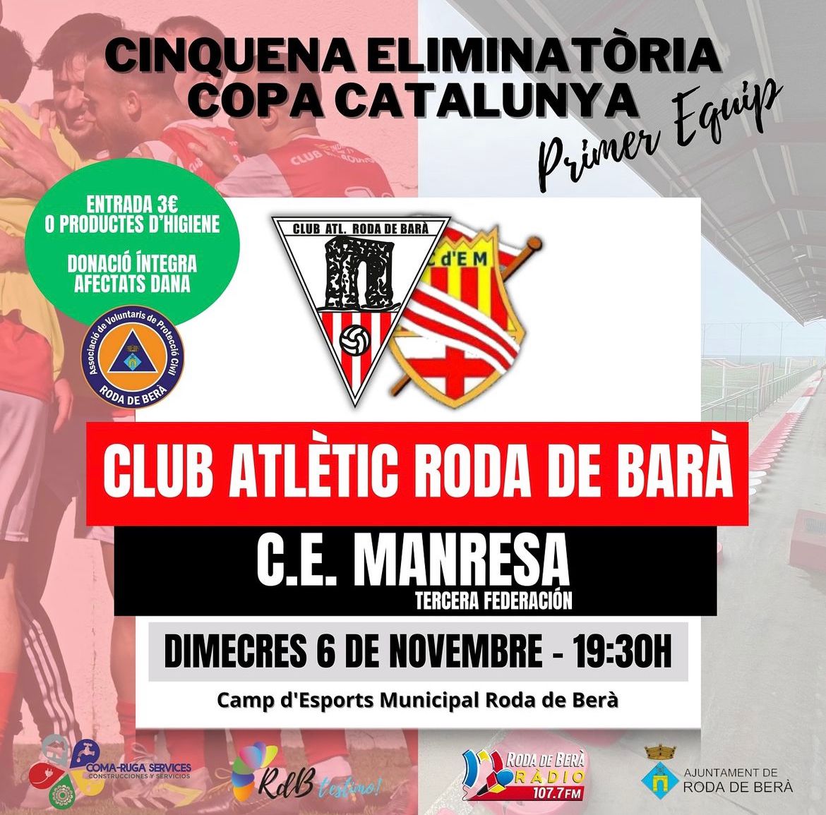 rueda de bera vs manresa