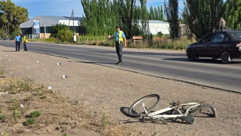 accidente bicicleta  