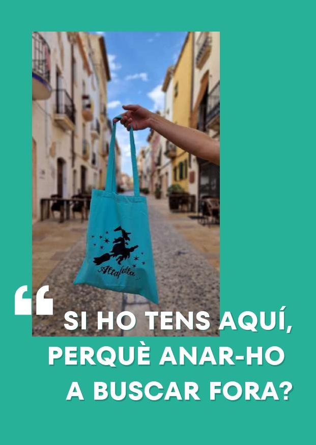 Una de les pàgines de la guia comercial d'Altafulla 2024