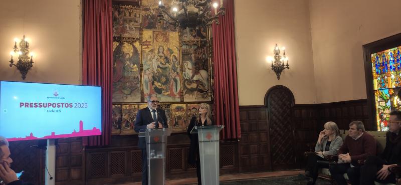 presentación presupuesto 2025 Lleida