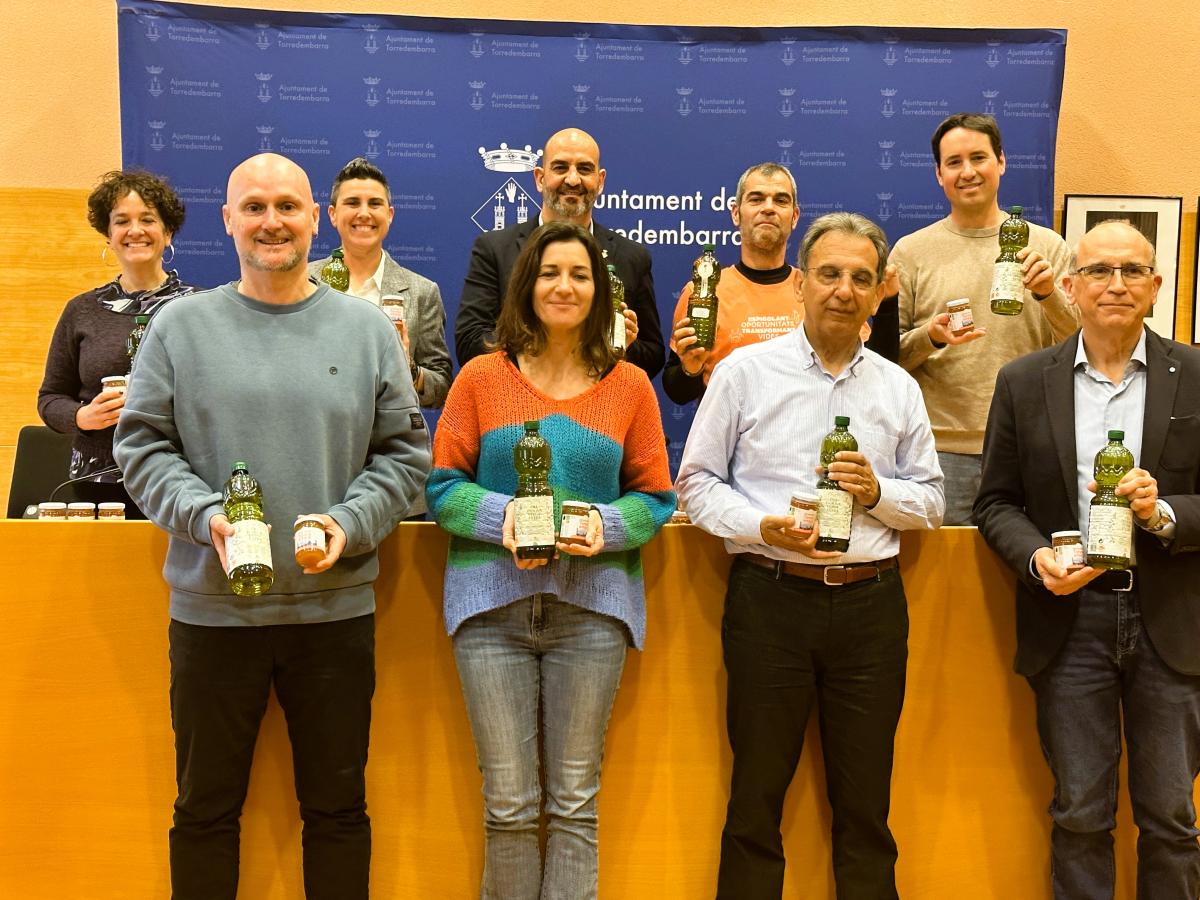 Torredembarra rep els productes elaborats a partir de les espigolades municipals | FOTO: Anna F. - Aj. Torredembarra