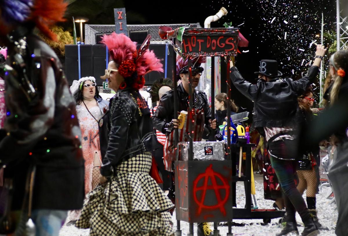 Rua de la Disbauxa del Carnaval de Sitges 2025