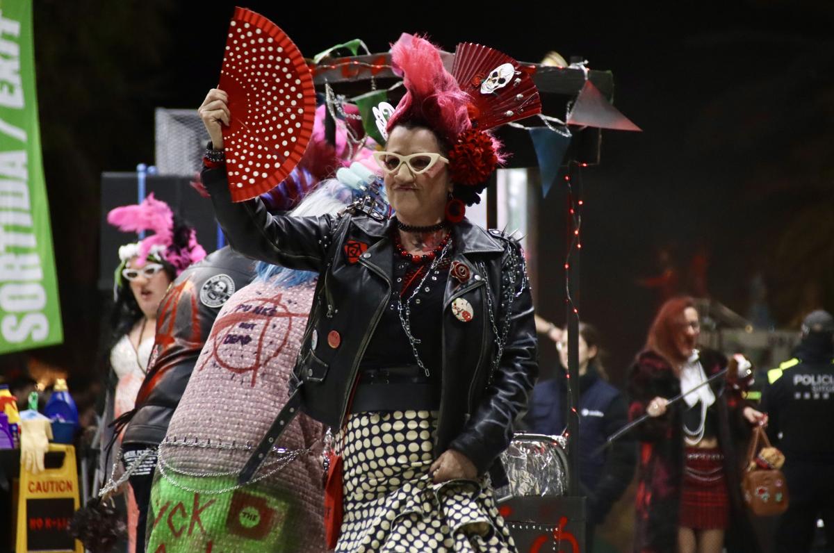 Rua de la Disbauxa del Carnaval de Sitges 2025