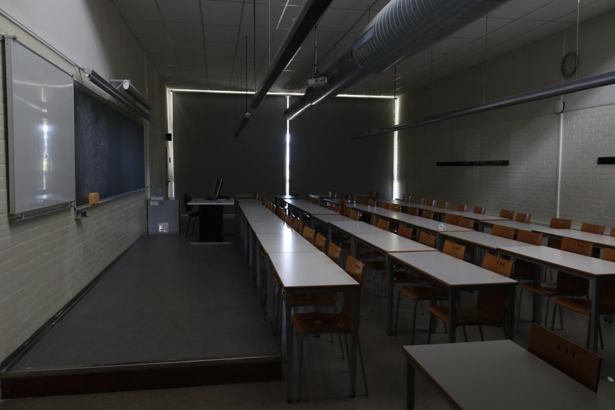 Universitat de Lleida apagada