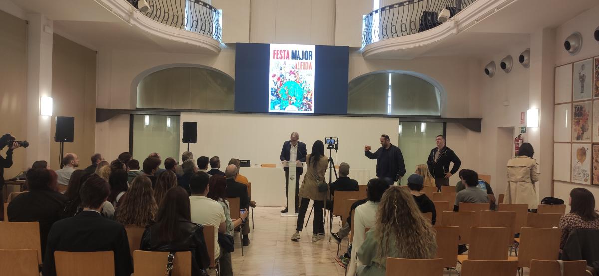 presentació cançó i programa Festa Major Lleida 2025