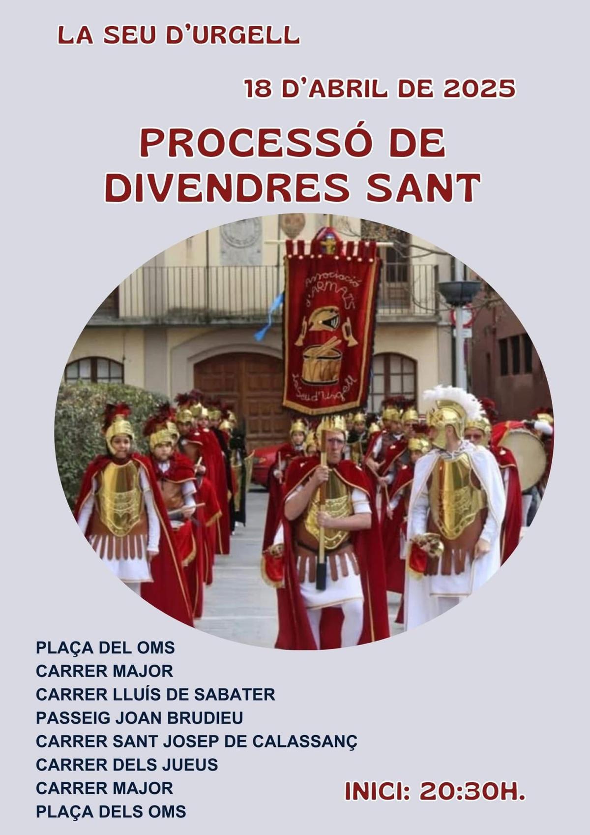 Processó Sant Enterrament- Divendres Sant- 18 abril