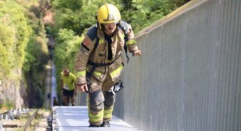 Uns 330 corredors se sumen a la VII edició de la cursa solidària Vertical Montserrat