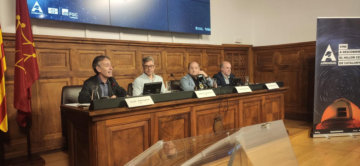 presentació temporada Parc Astronòmic Montsec 2025