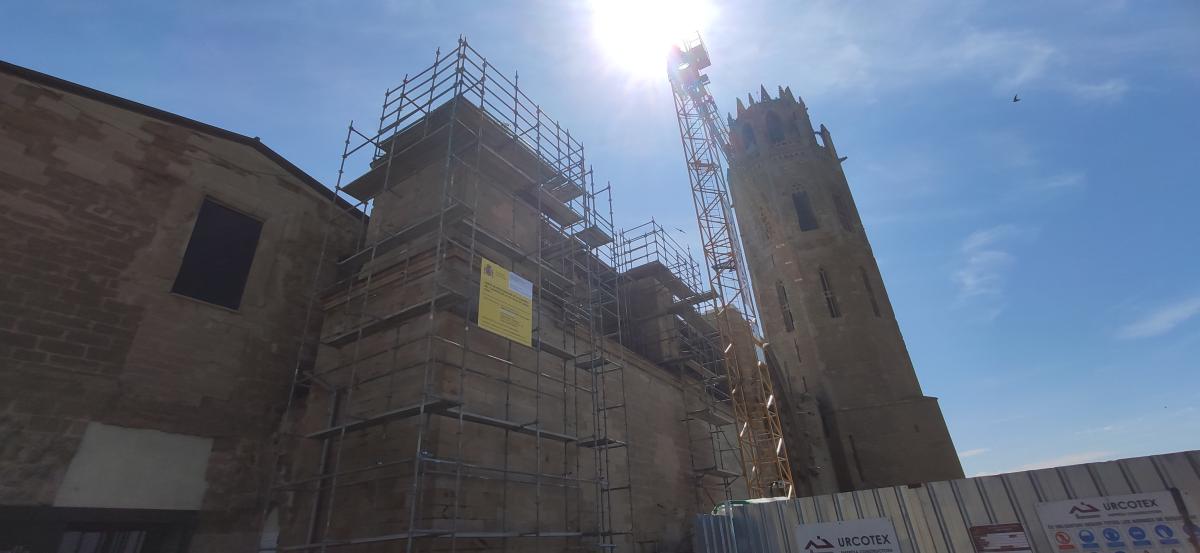 obres claustre Seu Vella Lleida