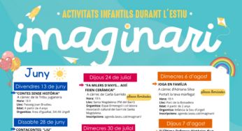 Más actividades para la 4ª edición de Imaginario este verano en La Seu d’Urgell
