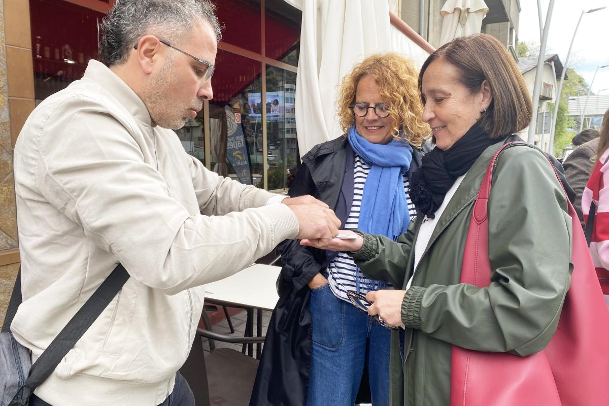 Uno de los espectáculos de magia que se ofrece en el marco de la Ruta de la tapa