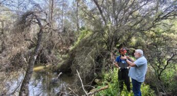 L’Ajuntament del Catllar supervisa els treballs de renaturalització al voltant de la depuradora