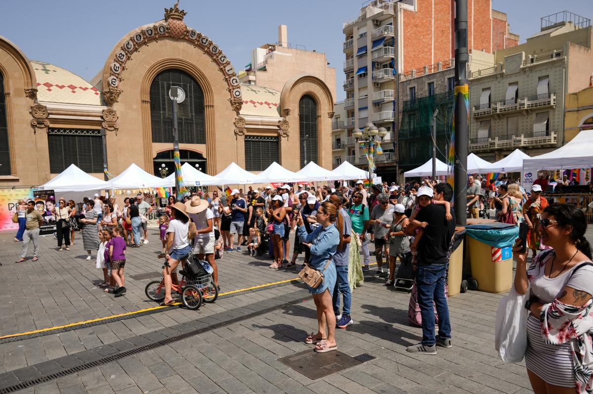 Acte de benvinguda al festival Pride de Tarragona 2025