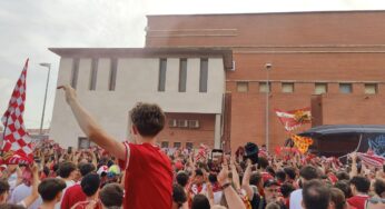 VÍDEO | Rebuda de Segona Divisió per la final del Play-Off del Nàstic de Tarragona