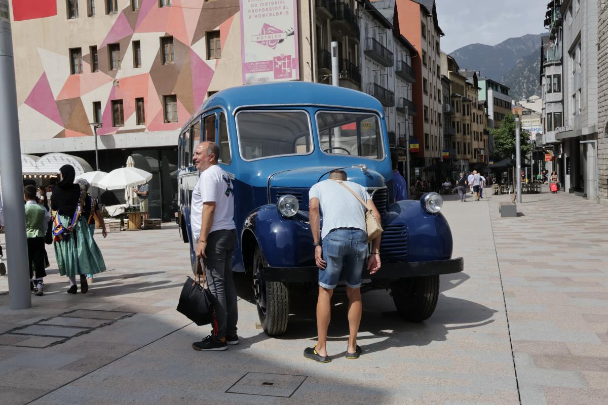 El Fargo exposat a la plaça de l'Església