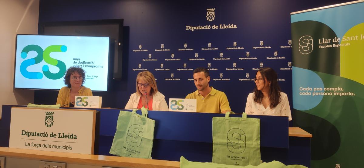 presentació actes Escoles Especials Diputació Lleida