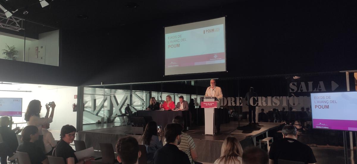 presentación ejes POUM Lleida