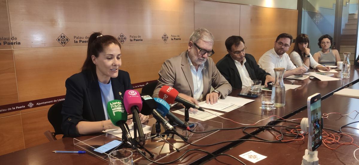 presentació línies Pacte Convivència Civisme Lleida