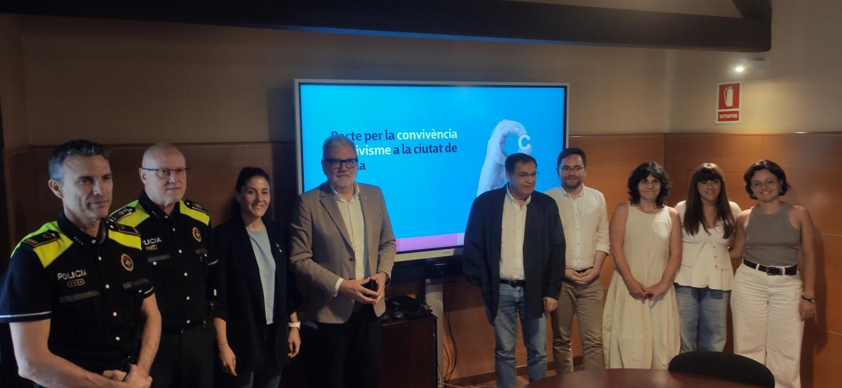 presentació línies Pacte Convivència Civisme Lleida