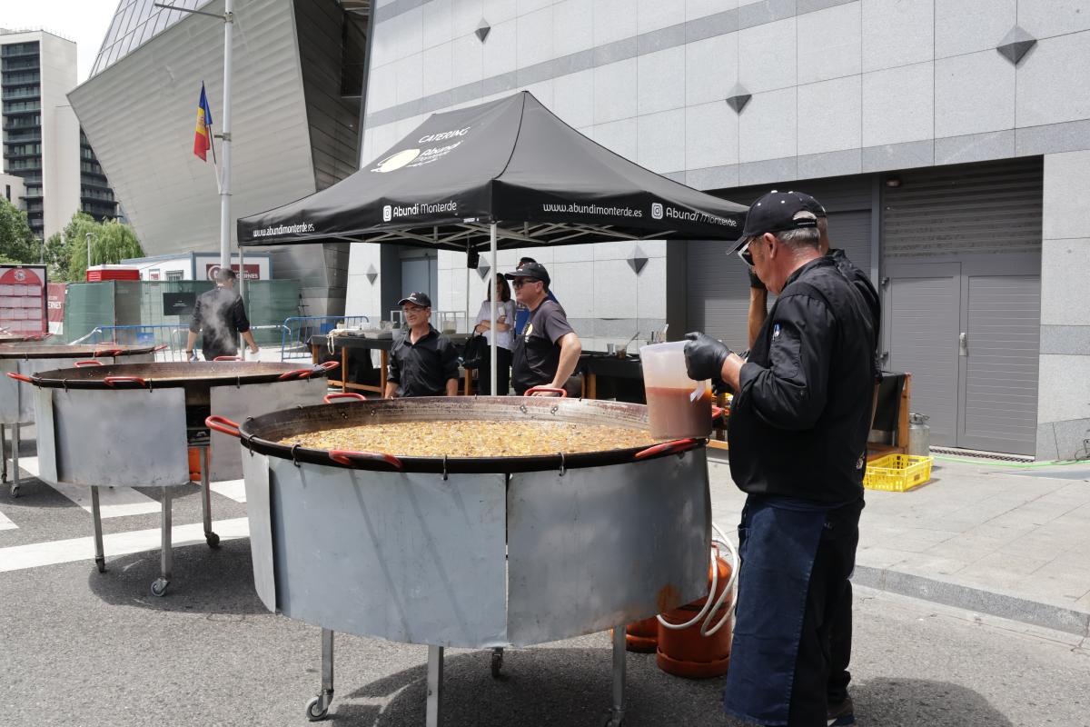 La preparació de l'arrosada popular