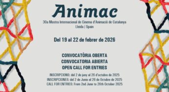 Oberta la convocatòria per presentar projectes d’animació per a la 30a edició de l’Animac a Lleida