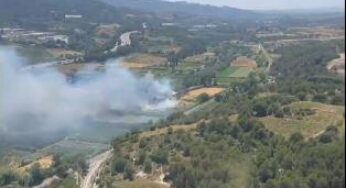 Els Bombers obliguen a tallar la línia R4 per un incendi a Martorell