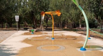 Granollers posa en marxa els jocs d’aigua d’estiu