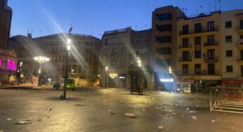 La Revetlla de Sant Joan finalitza amb 13.400 quilos de brossa a Tarragona